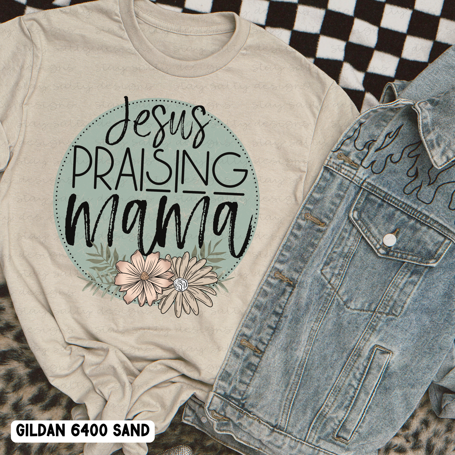 Jesus Praising Mama